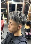 カット&メッシュカラー