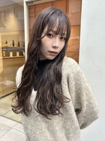 メルト 西梅田店(melt)&nbsp;#顔まわりレイヤーロングパーマ