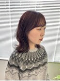 【Meenaハザマ】暖色ブラウン×くびれミディ