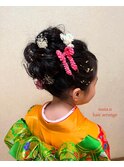 12-15 七五三 7歳着付け・ヘアセット