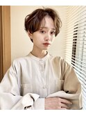 Lond.海気　ハンサムショート　ニュアンスパーマ