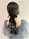 結婚式お呼ばれセット　編み下ろし