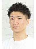 短髪刈り上げショートアップバングフェザーショート