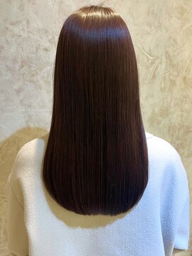 ダブルバイグリッター(W by GRITTERs) チョコレートブラウン 髪質改善  艶髪カラー ダメージレス