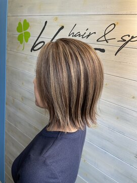 ブレス ヘアアンドスパ 湘南台(bless hair spa) ナチュラルハイライト