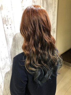 ヘアーズルーム 近鉄八尾(hair's RooM) インナーグラデーション