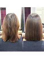 エトネ ヘアーサロン 仙台駅前(eTONe hair salon) 【大人女性】ストレートボブ