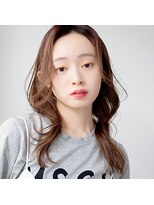 モンド ヘアクリエーション 下荒田店(monde hair creation)&nbsp;【monde】ゆるふわヘア×チョコレートブラウン×美髪