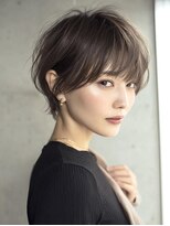 ハーツ(Heart's)&nbsp;40代50代60代/脱白髪染め白髪ぼかしハイライト/小顔ショート