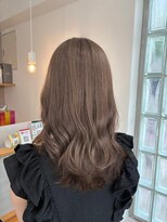 ナウアズ(now as.)&nbsp;透明感◎柔らかグレージュカラー【樋富】【now as.明石駅3分】