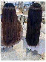 スープル オザキヤマ(SOUPLE.ozakiyama)&nbsp;【髪質改善x縮毛矯正】SILKストレート