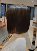 黒髪カタログ/クラゲヘアー/オリーブグレー/津田沼/津田沼駅