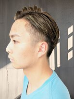 シーシードゥー(C'C DEUX)&nbsp;アップバング//七三刈り上げ//ハイライト//メンズカラー牛込柳町