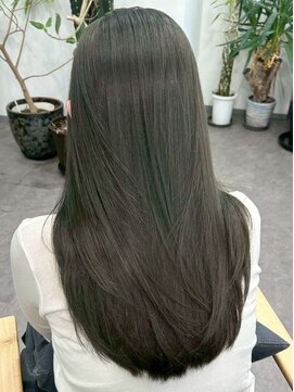 ノート(note) 韓国風レイヤーカット髪質改善ダブルカラーハッシュカット