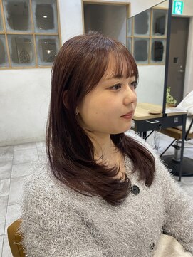 ラボヌールヘアーグレース 門前仲町店(La Bonheur hair grace) 【杉本】レイヤーカット/髪質改善/艶髪/韓国風ヘア