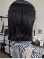 ブーム(BOOM)&nbsp;暗髪艶カラー×髪質改善ストレートボブ