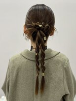 グランマッシュ(GRANMASH) カチモリ、ロープ編みデザイン