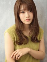 アース 戸塚店(HAIR&MAKE EARTH) 縮毛矯正ロング♪コスメストレート髪質改善ココアベージュ