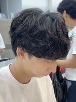 フィフスパーク(fifth PARK) シャドウパーマメンズマッシュメンズカット渋谷美容室メンズヘア