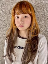 キジ(KIJI)&nbsp;ミルクティーベージュ×オレンジフロントレイヤー