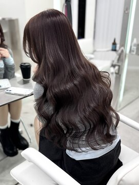 リヴ オオサカ(LIV OSAKA) 【ブリーチなしWカラー】艶感ショコラブラウン