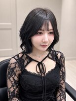 ソヨン 本厚木店(SOYON) 《佐藤遥》ミディアムレイヤー×ブルーパープル