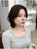 ボブくびれボブ外ハネボブ韓国ボブ大人ボブ