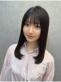 地毛のように柔らかく艶のでるナチュラル縮毛矯正