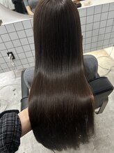 ヌク スタジオ(nuku. studio) 艶感ブラウン×髪質改善ストレート
