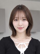 オーラ オモテサンドウ(Aura omotesando)&nbsp;シースルーバング×くびれレイヤーボブ
