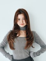 ジーナ 北千住ミルディス通り(Zina) 髪質改善*ワンホンくびれレイヤーミルクブラウン*【Zina北千住】