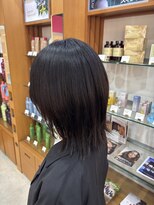 プランタンアヴェダ(printemps AVEDA)&nbsp;縮毛矯正で軽めウルフ