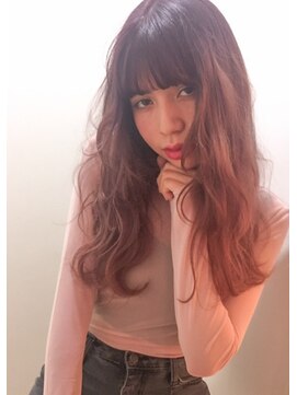 ブルーフェーセス 表参道(blue faces) 『bluefaces』 スモーキーピンク グラデーション