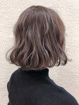 パーク(PAAQ)&nbsp;【Ｙｕｋｉ】切りっぱなしボブ/外国人風アッシュベージュ