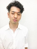 ヘアーアイスカルテット(HAIR ICI QUARTET)&nbsp;メンズ × ハイウエイト × パーマ