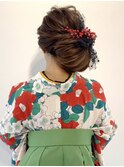 卒業式ヘアセット