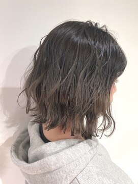 シーン 池袋(scene.) scene.【シーン】【池袋 西口徒歩3分】美髪　ネイビーカラー