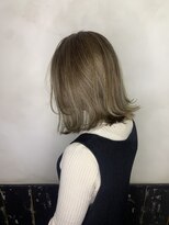 オースト ヘアー ステラ 新宿店(Aust hair Stella) ボブ×ミルクティーベージュ