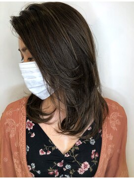 チュラック(Chulack) 【CHULUCK】ロングレイヤー/ダークアッシュ/艶カラー