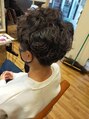 アグ ヘアー ピース 浜松高丘店(Agu hair peace) メンズのハード系のパーマ大好きです☆