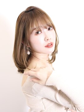 ロア(lore) 【lore銀座】大人かわいい♪シフォンワンカールミディ