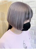 O-tete ラベンダーホワイト系カラーブリーチ