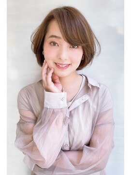 オーロ(ORO) イメチェン☆ナチュラル大人Aラインボブ