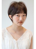 大人かわいいショートボブ
