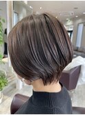 首すじスッキリボブスタイル○