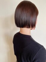 トップヘアーラウンジ 知立(TOP HAIR Lounge) ウォームカラーで艶感ボブスタイル