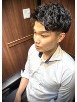 ヒロギンザ 銀座一丁目店(HIRO GINZA)&nbsp;ツーブロショート×スパイラルパーマ