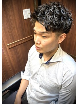 ヒロギンザ 銀座一丁目店(HIRO GINZA) ツーブロショート×スパイラルパーマ