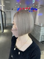 ゲーム 原宿店(GAME)&nbsp;ミルクティーベージュ/ダブルカラー/ケアブリーチ/髪質改善/原宿