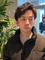 メンズサロン ブロック(Men's Salon bloc) アップバング　メンズショート　ビジネスマン